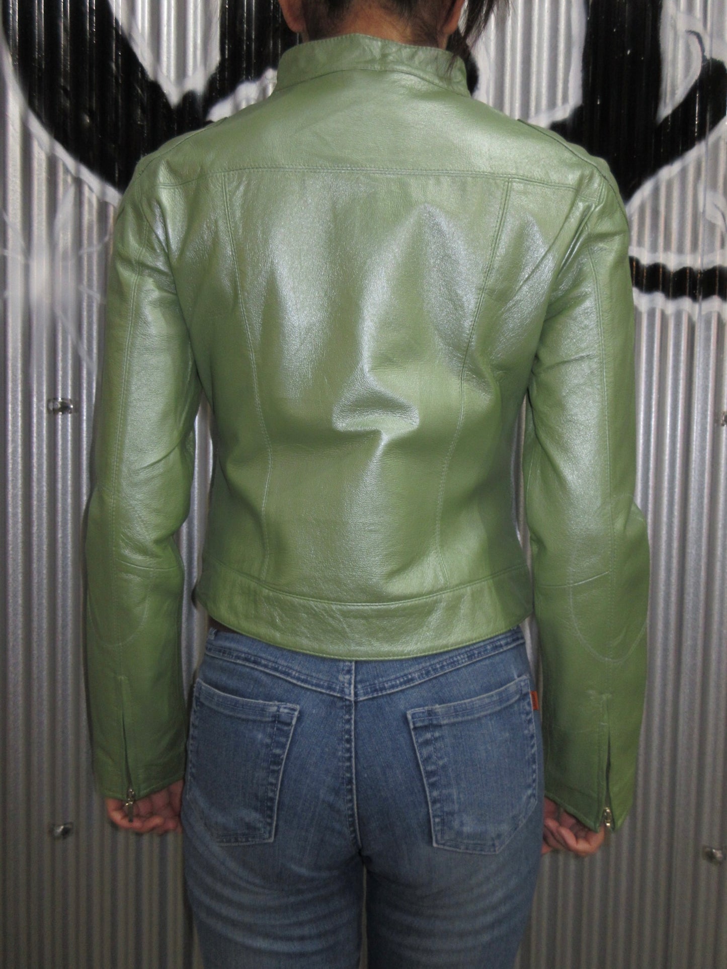 Vintage Design Leather Jacket