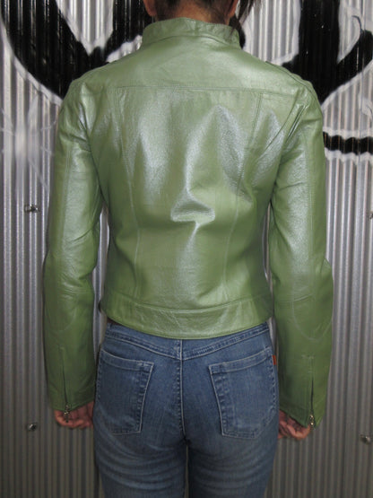 Vintage Design Leather Jacket