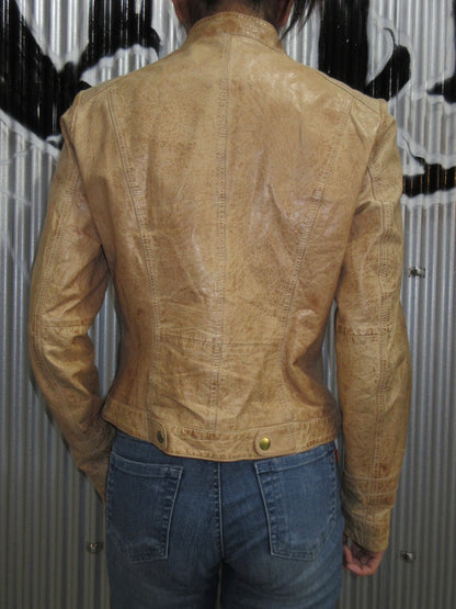 Vintage Design Leather Jacket