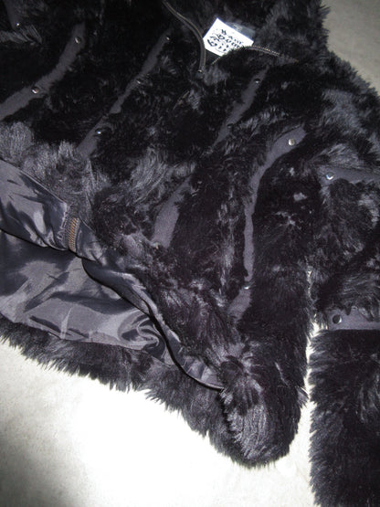 Vintage Design Fake Fur Jacket