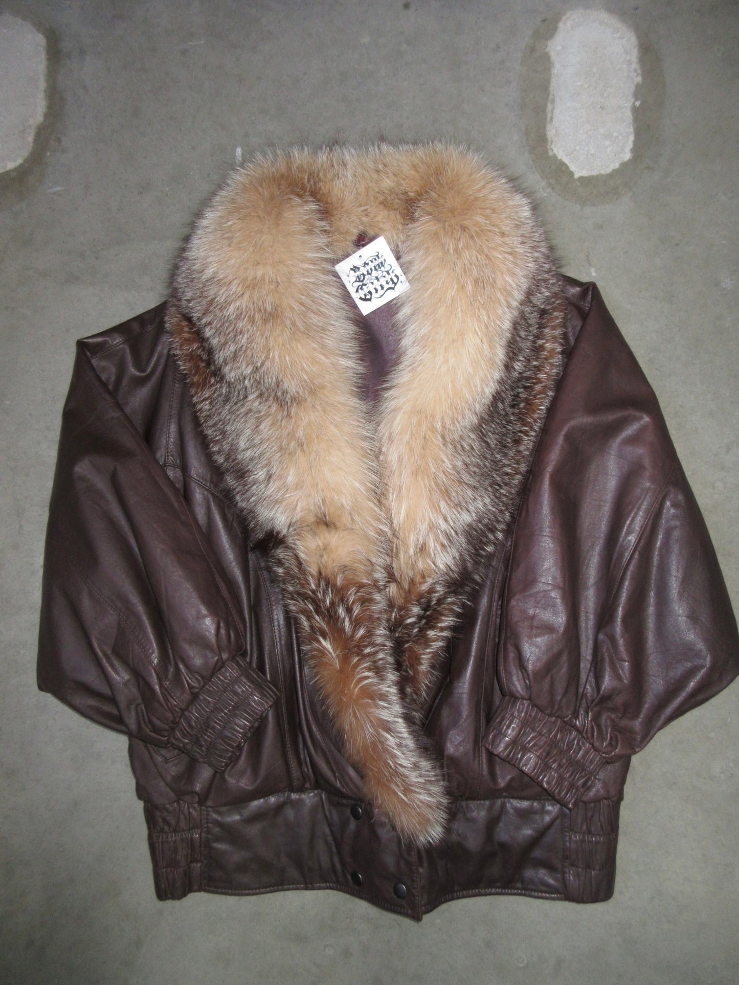Vintage Design Leather Jacket