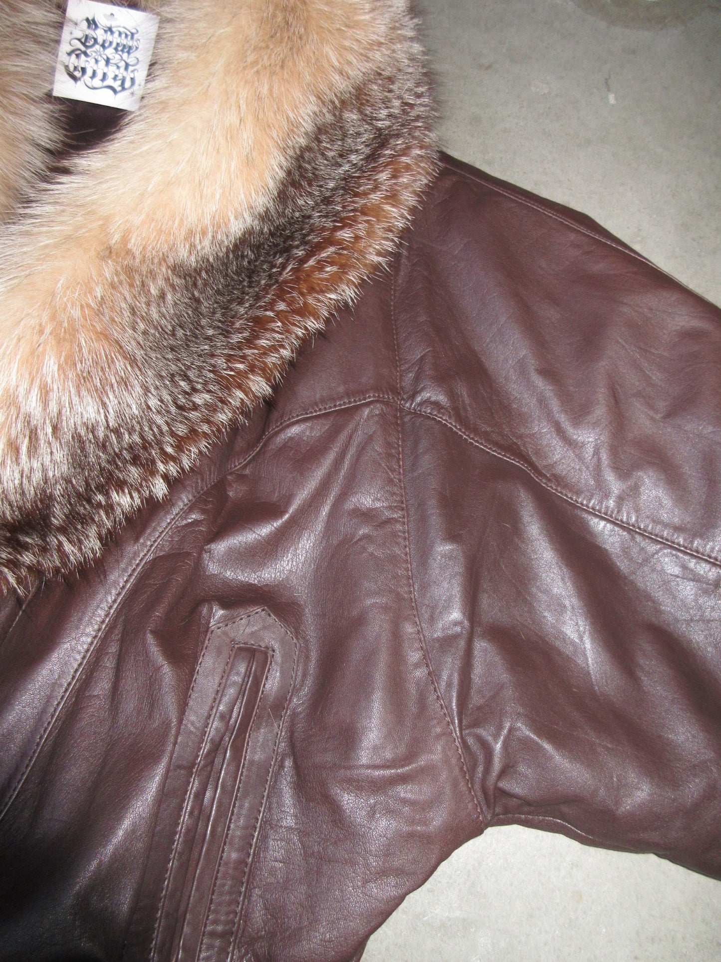 Vintage Design Leather Jacket
