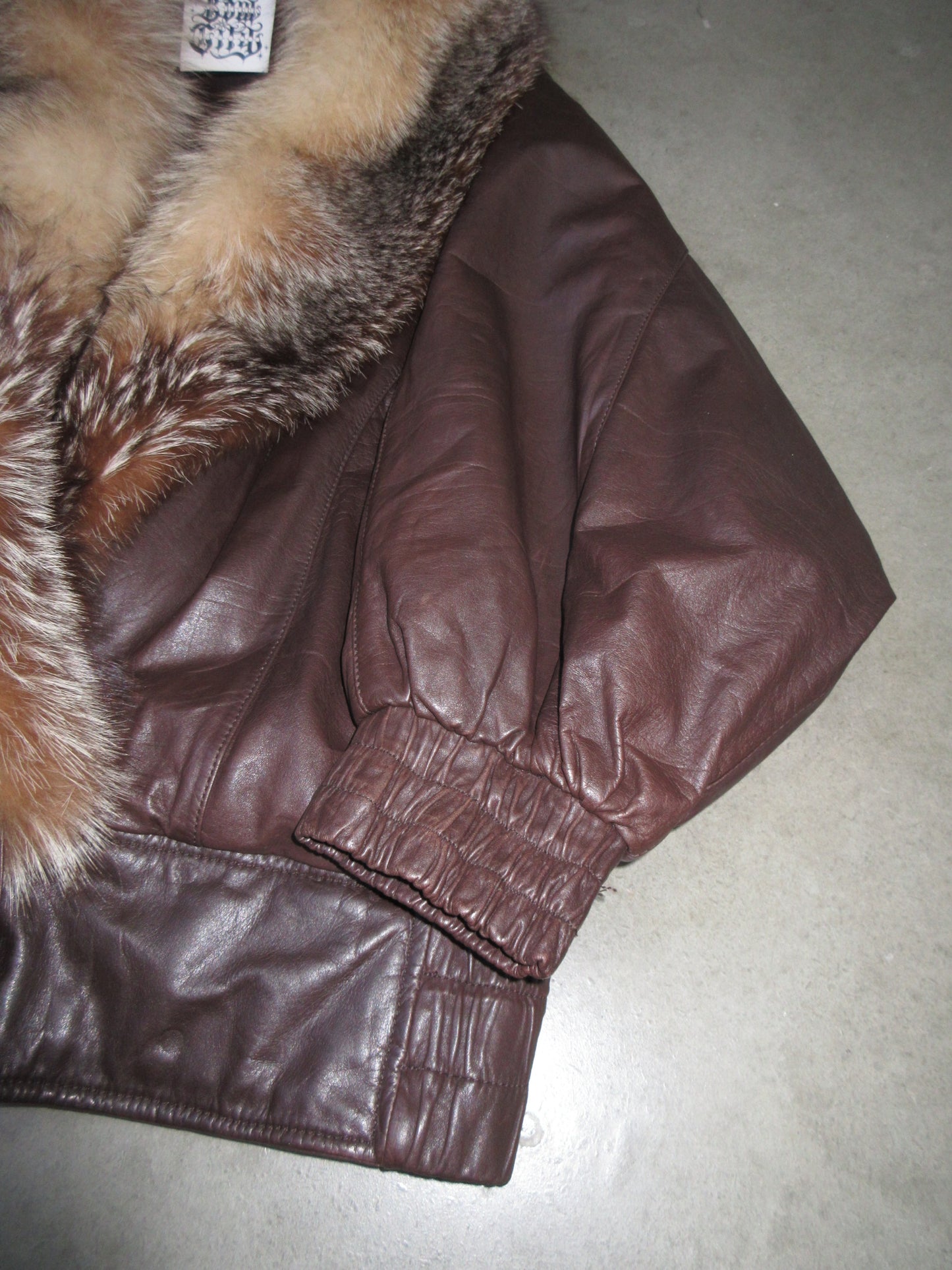 Vintage Design Leather Jacket