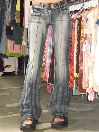 Vintage Design Flare Pants