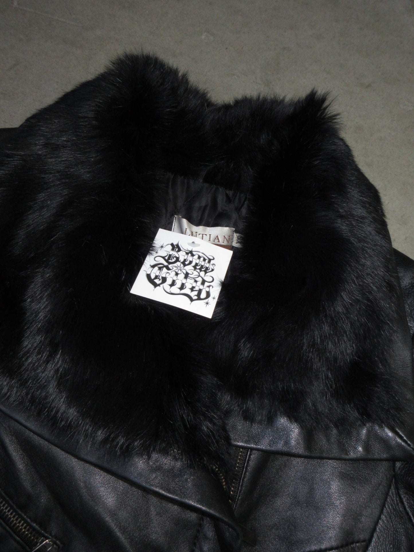 Vintage Design Leather Jacket