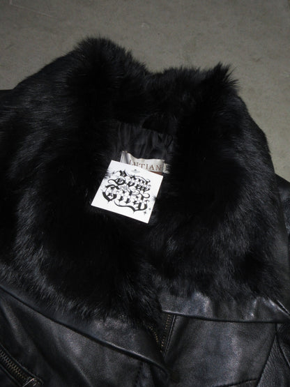 Vintage Design Leather Jacket
