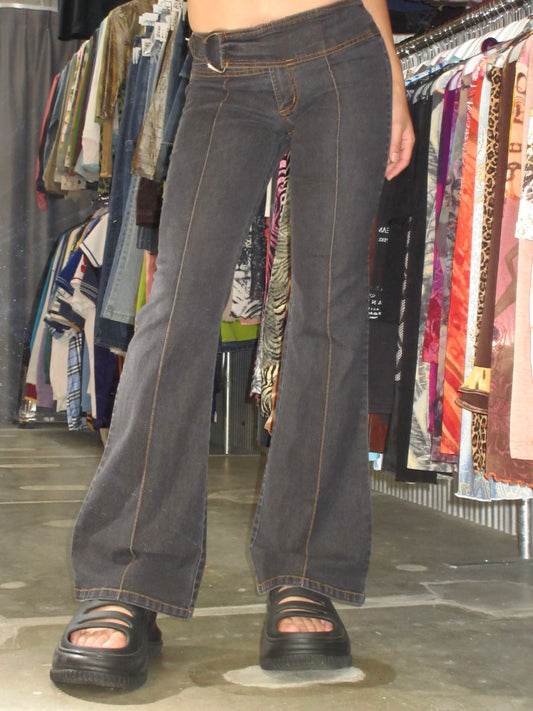 Vintage Design Flare Pants