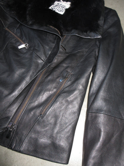 Vintage Design Leather Jacket