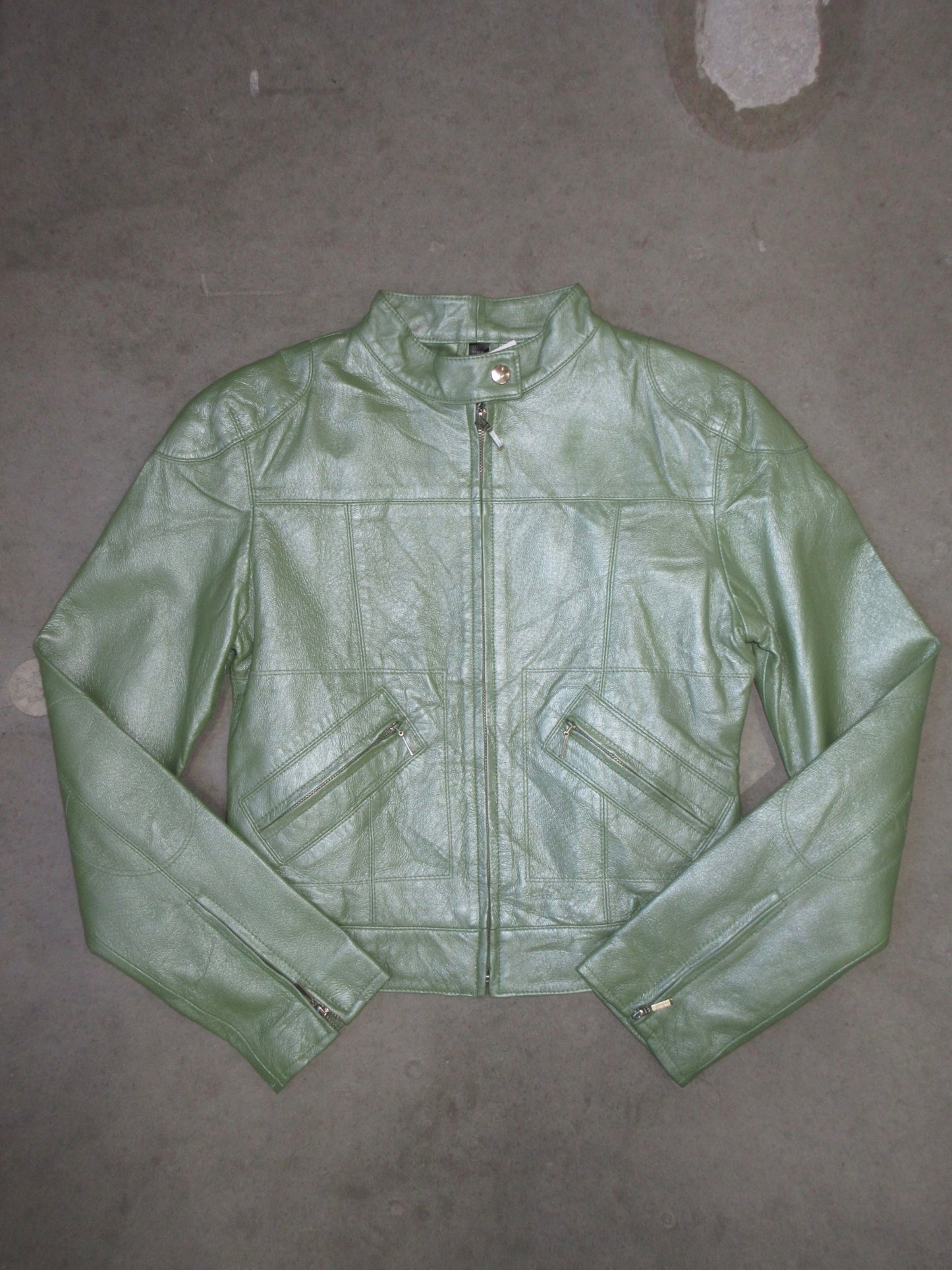 Vintage Design Leather Jacket