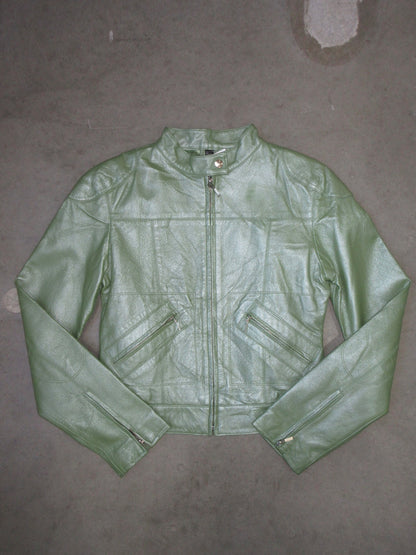 Vintage Design Leather Jacket