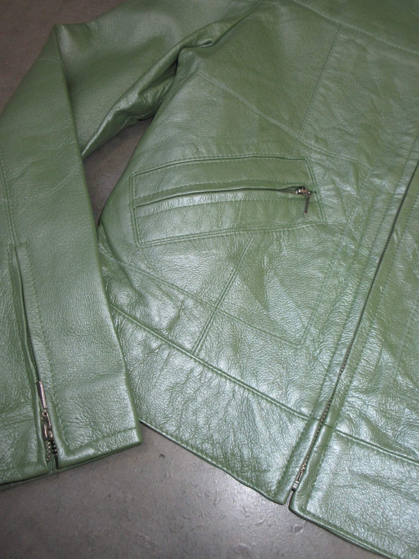 Vintage Design Leather Jacket