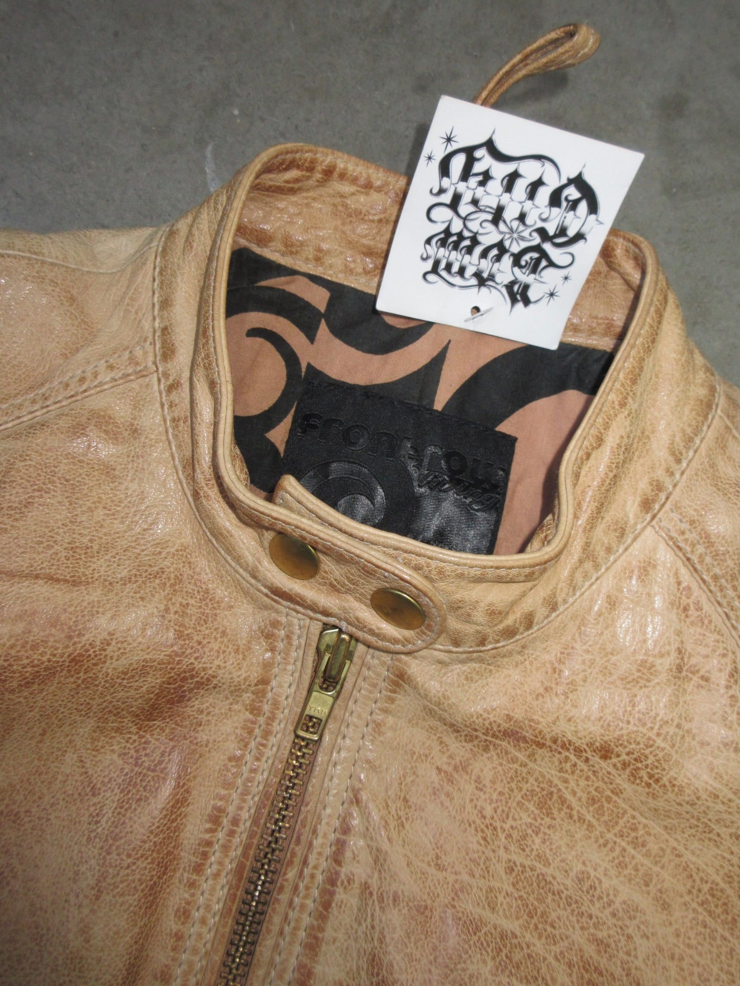 Vintage Design Leather Jacket