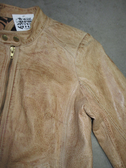 Vintage Design Leather Jacket