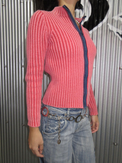 Vintage Design Zip Top