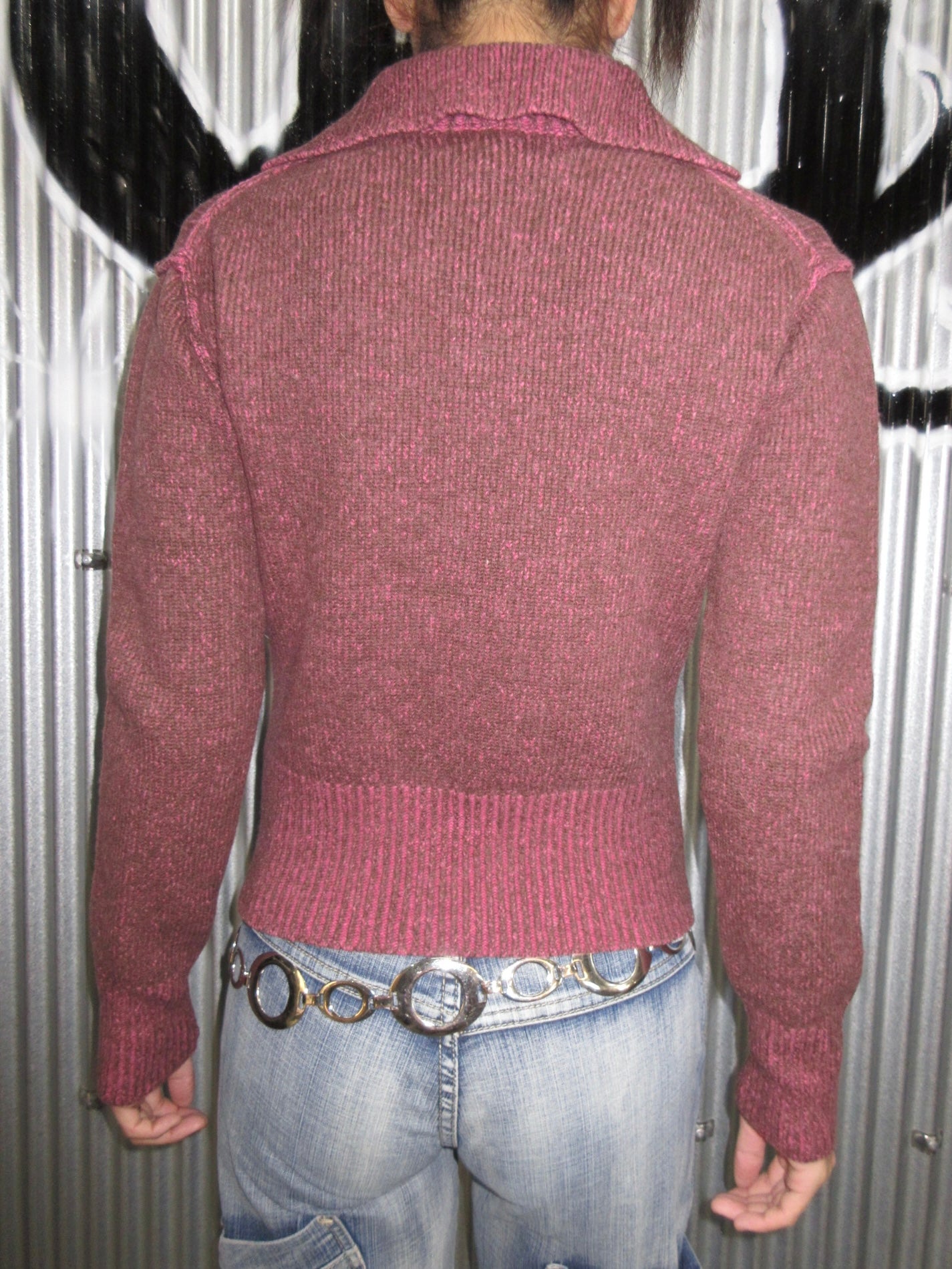 Vintage Design Zip Top