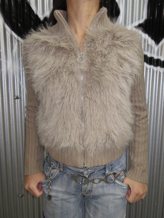Vintage Design Zip Top