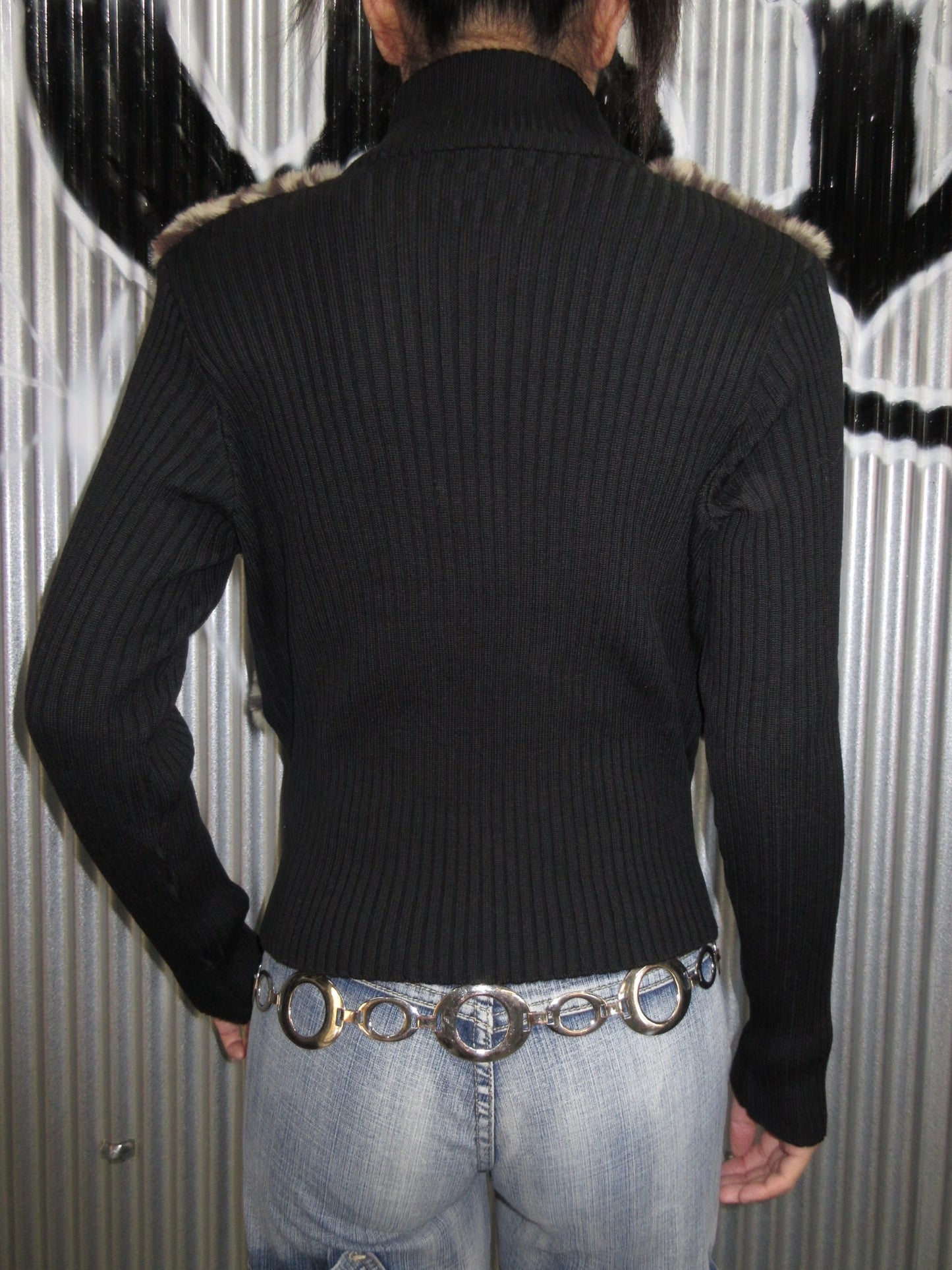 Vintage Design Zip Top