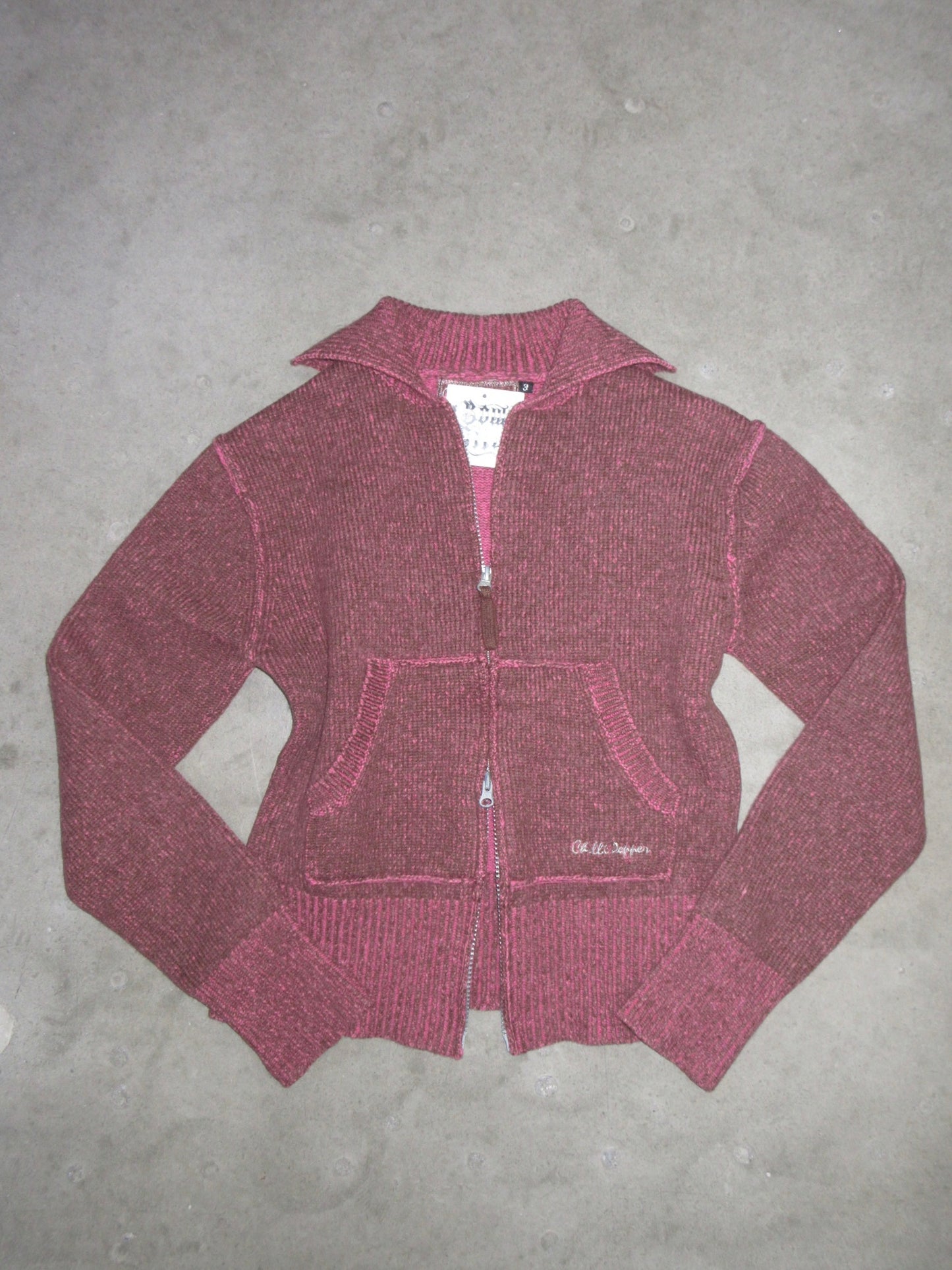 Vintage Design Zip Top