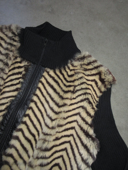 Vintage Design Zip Top