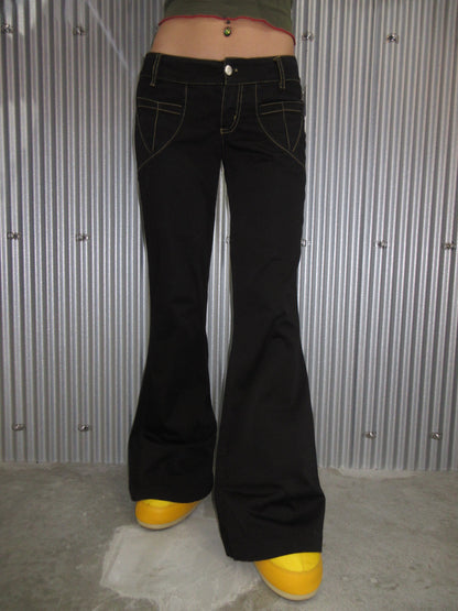 Vintage Design Flare Pants