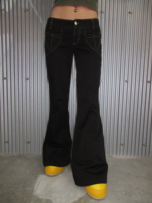 Vintage Design Flare Pants