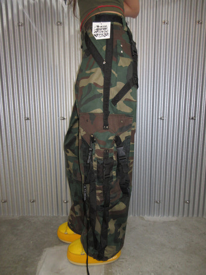 Vintage Design Baggy Pants