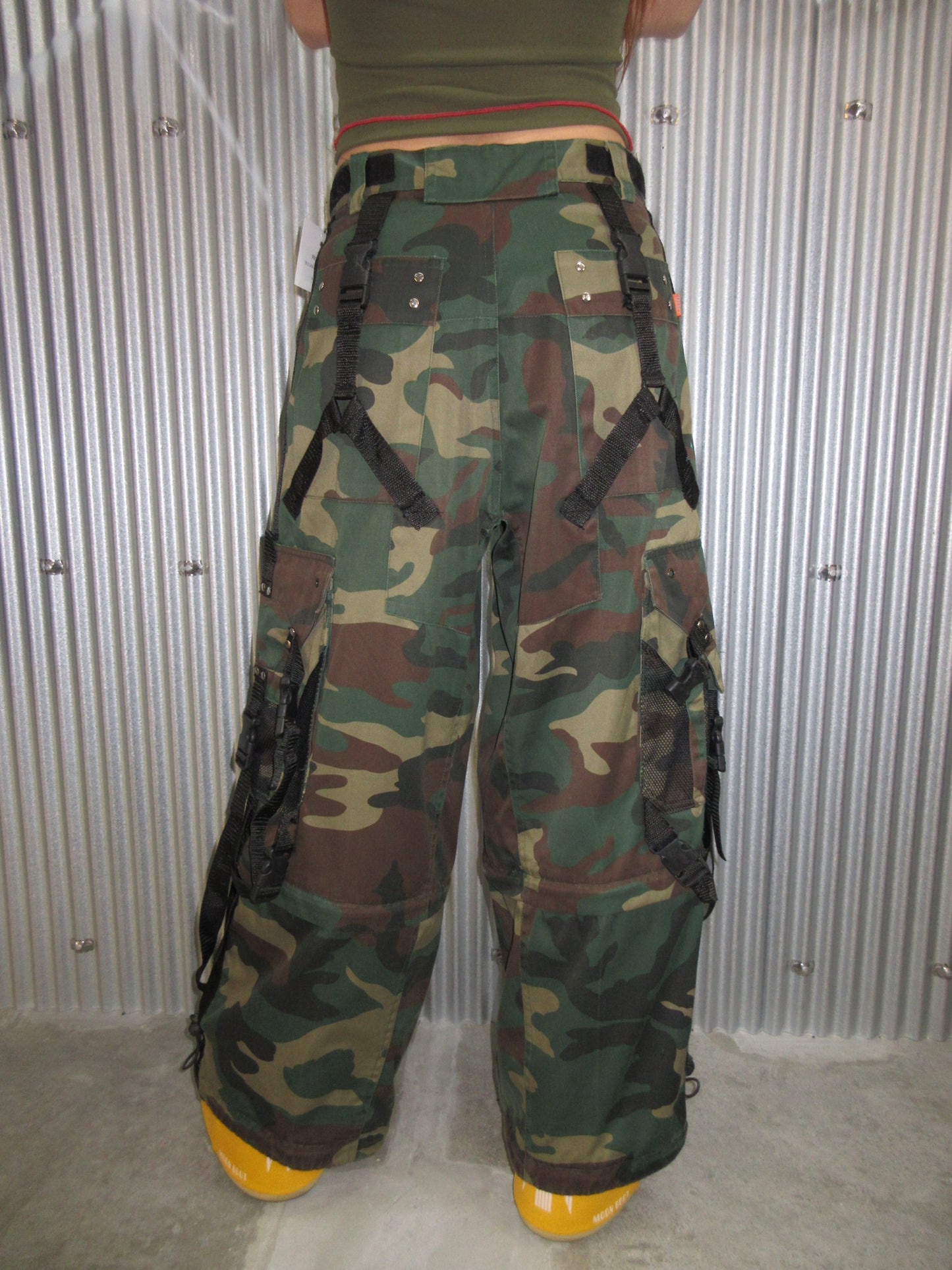 Vintage Design Baggy Pants