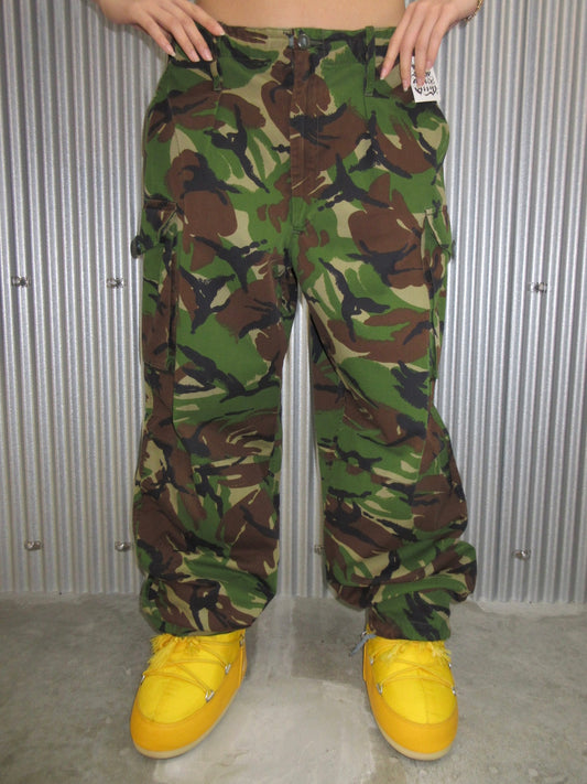 Vintage Design Baggy Pants