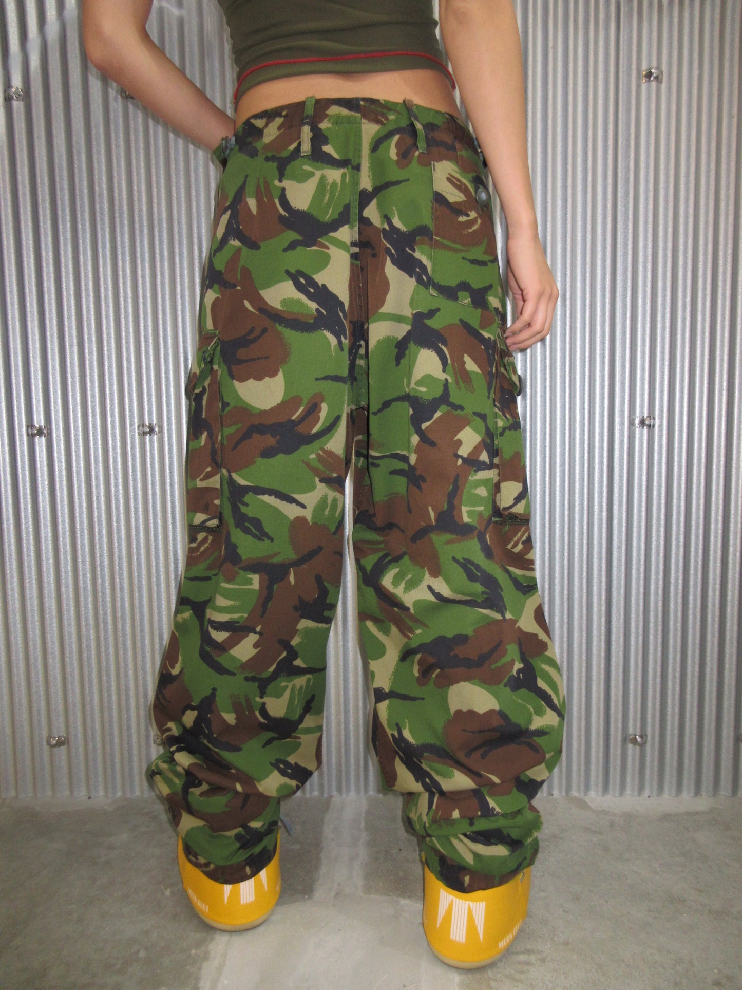 Vintage Design Baggy Pants