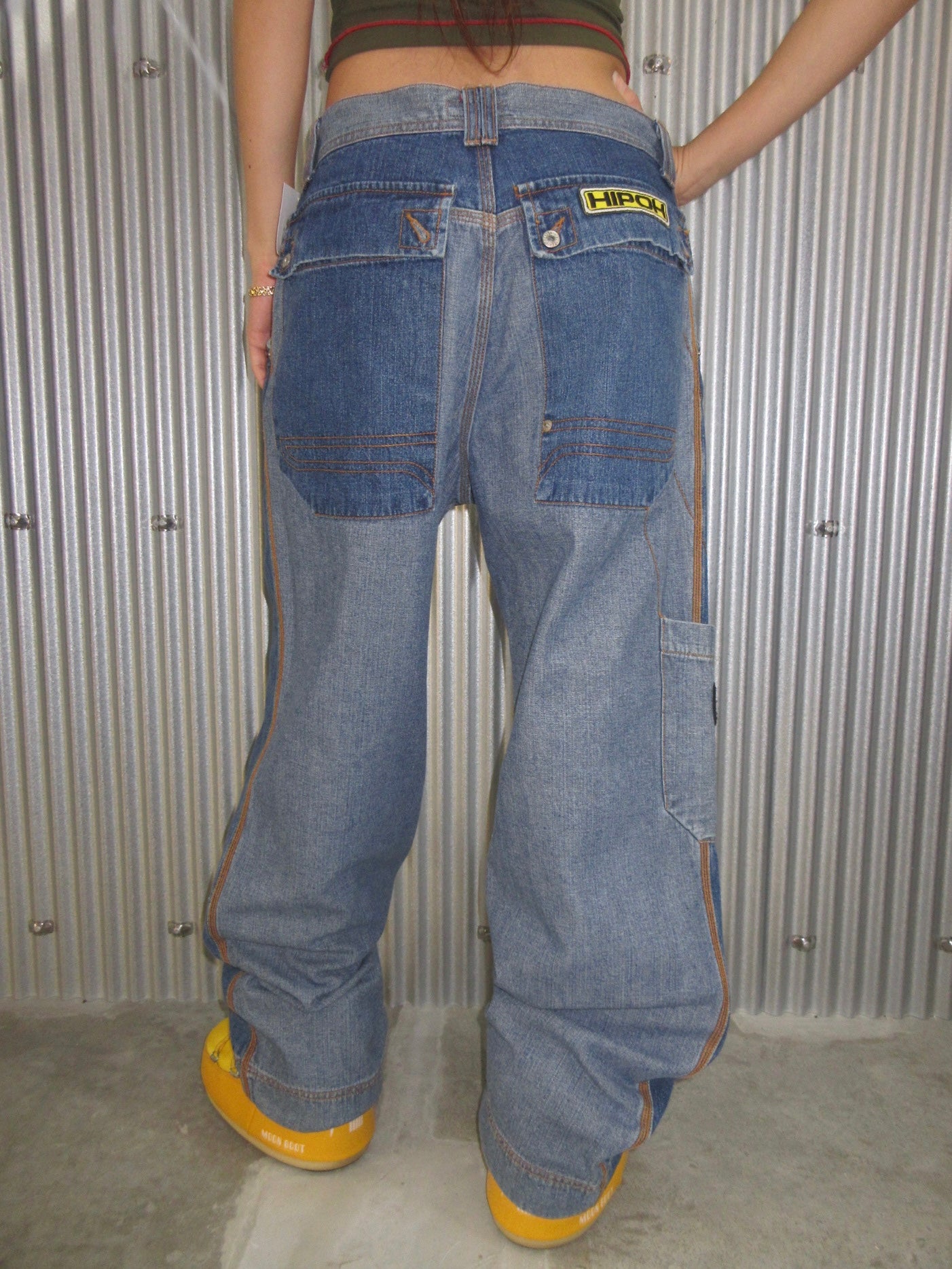 Vintage Design Baggy Pants