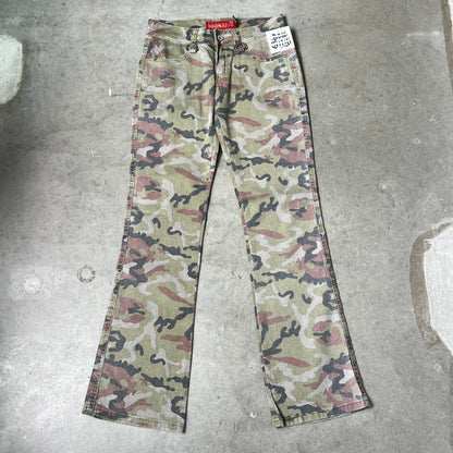 Vintage Design Flare Pants