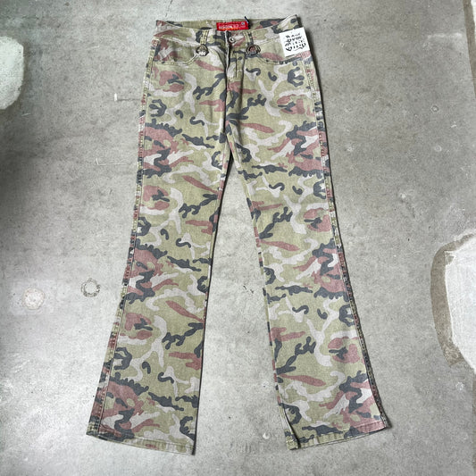 Vintage Design Flare Pants