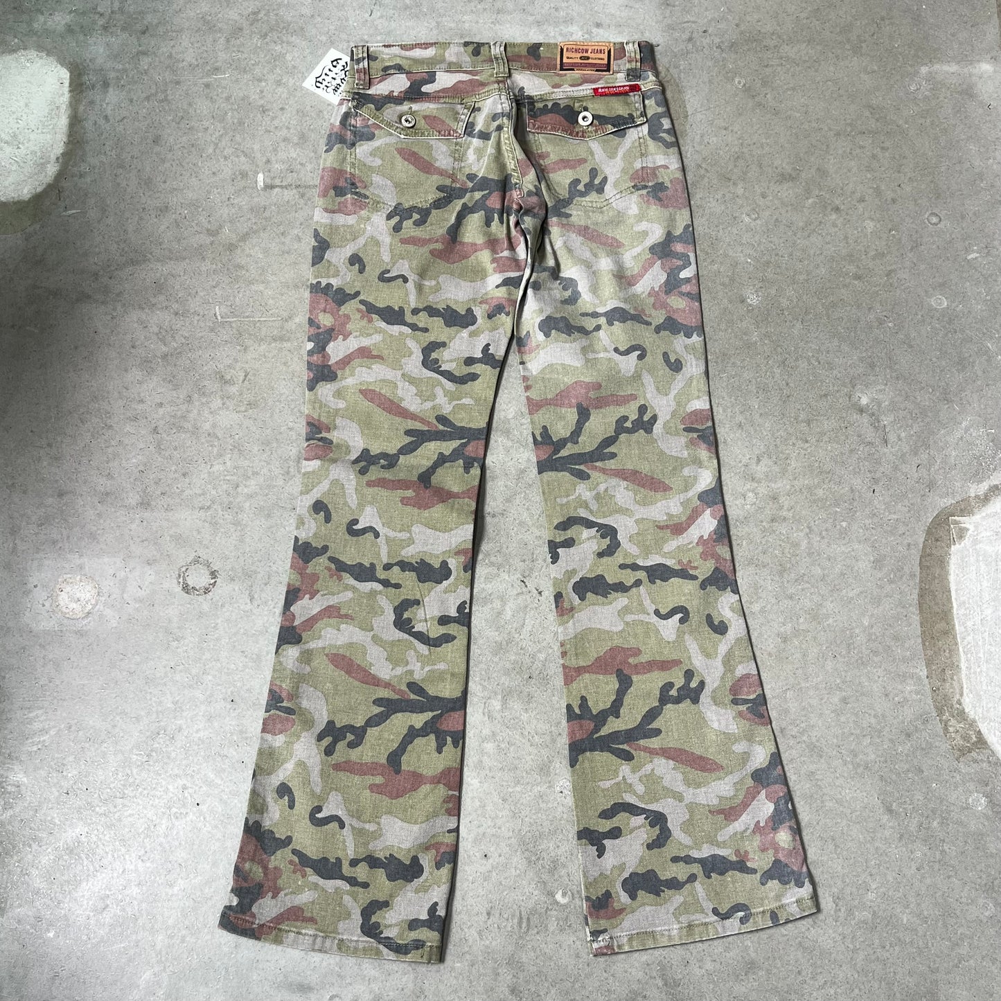 Vintage Design Flare Pants