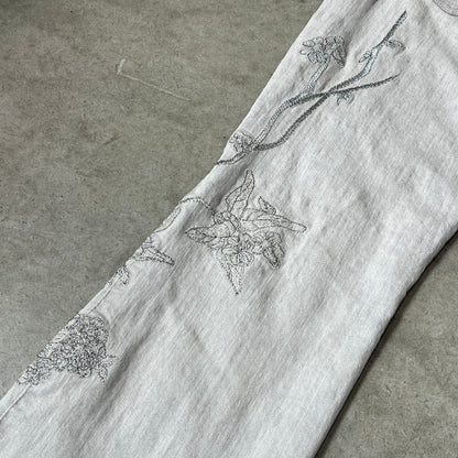 Vintage Design Flare Pants