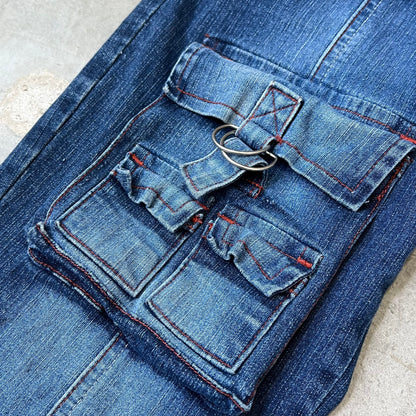Vintage Design Flare Pants