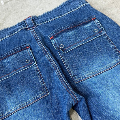 Vintage Design Flare Pants
