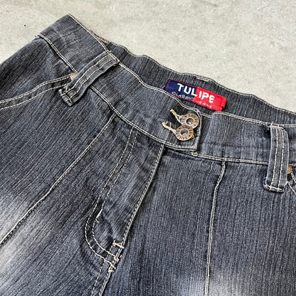 Vintage Design Flare Pants