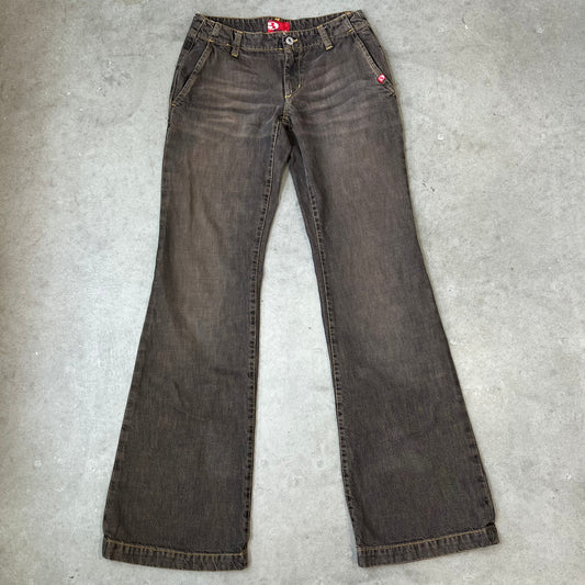 Vintage Design Flare Pants