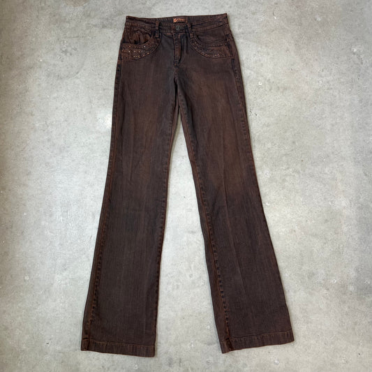 Vintage Design Flare Pants