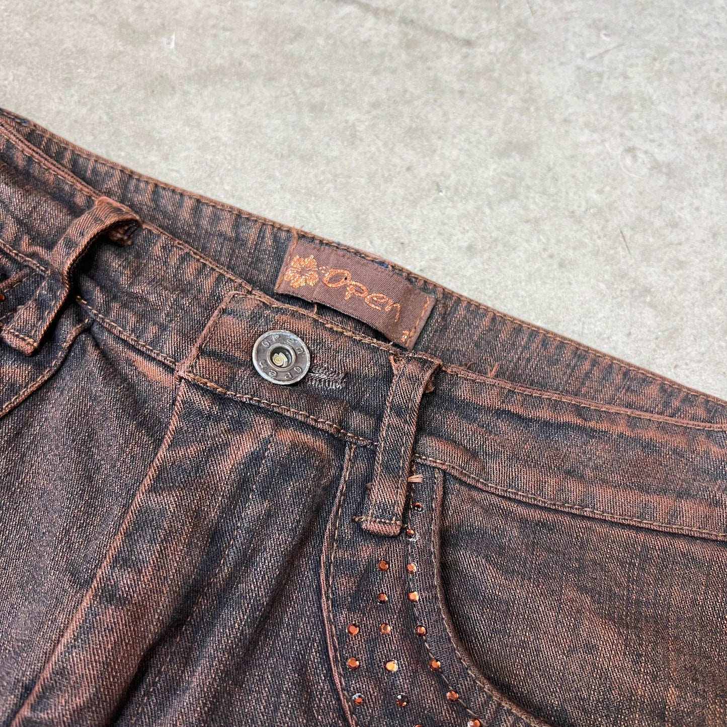 Vintage Design Flare Pants
