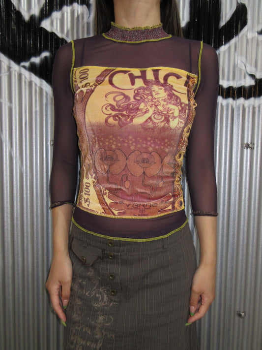 Vintage Design Top